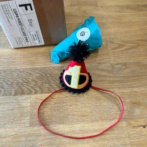 Little Blue Olive incredibles “1” party hat